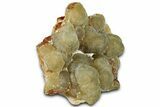 Botryoidal Yellow-Green Fluorite Formation - Fluorescent! #326513-1